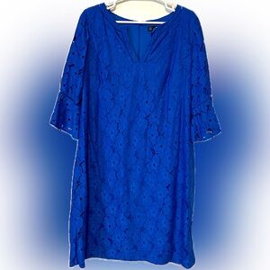 Women’s Jessica Howard Royal Blue Lace Dress